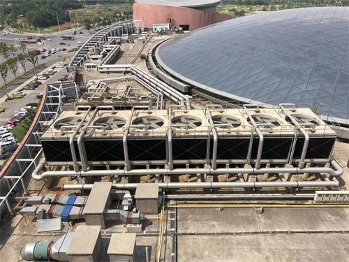 橫流式冷卻塔的排放計算方法是什么?(冷卻塔保有水量